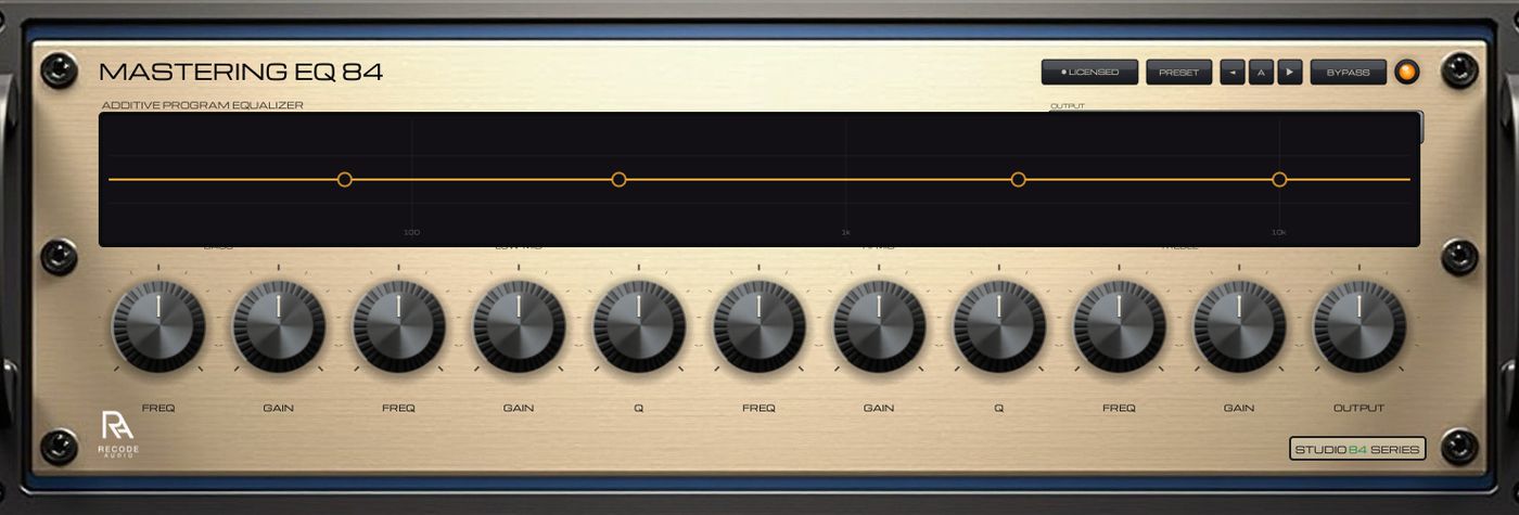 Additive Mastering EQ 84
