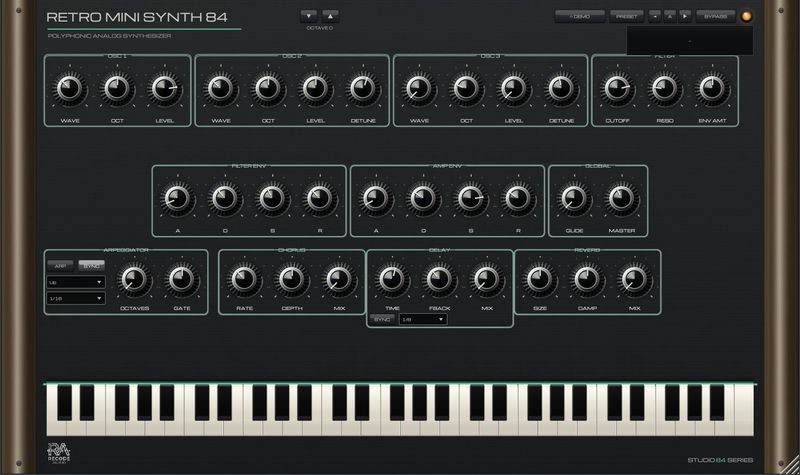 Retro Mini Synth 84