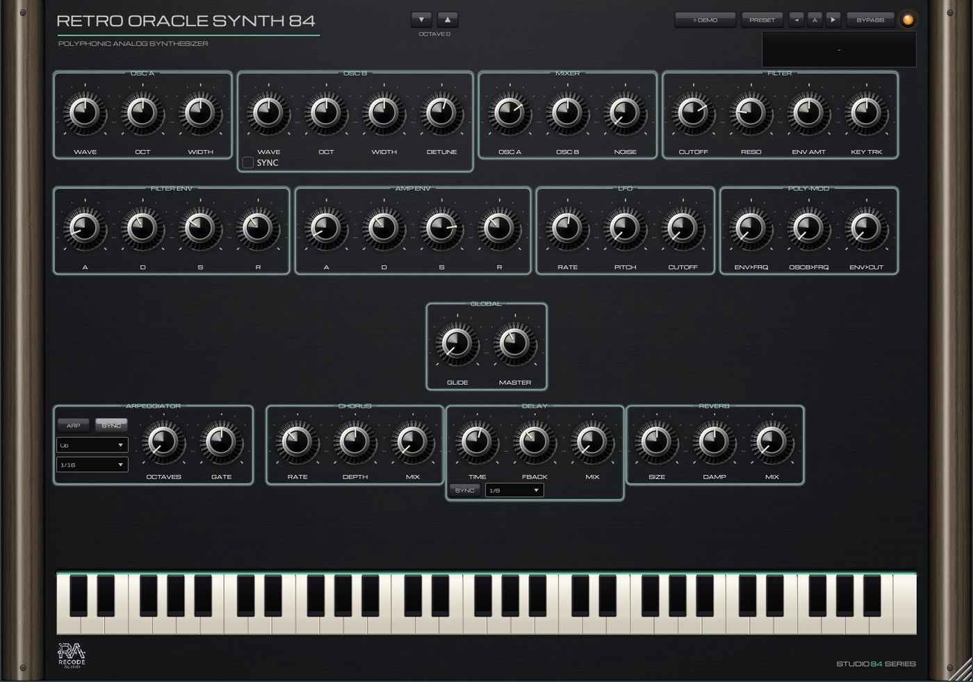 Retro Oracle Synth 84