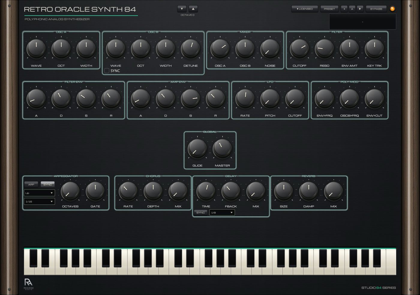 Retro Oracle Synth 84