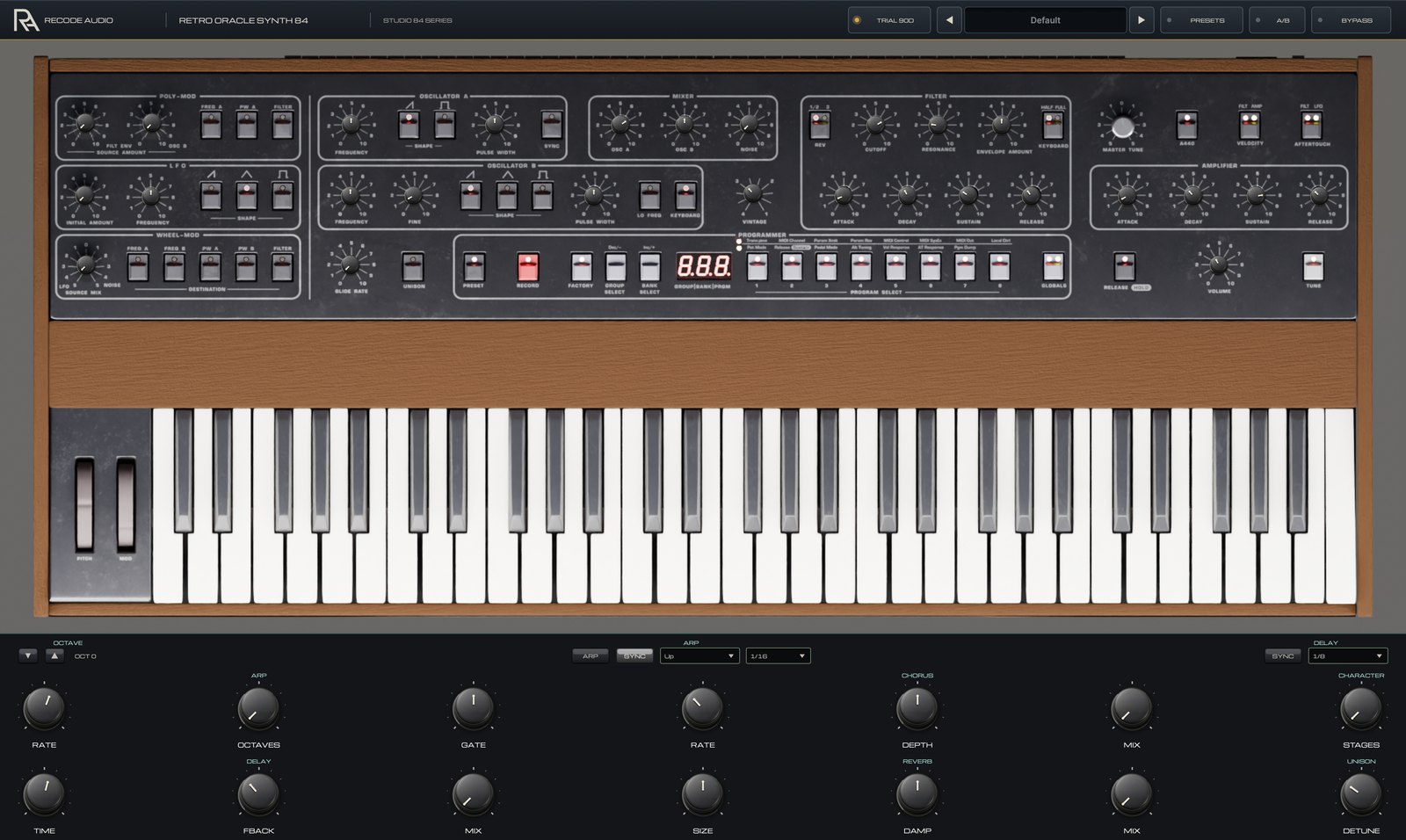 Retro Oracle Synth 84
