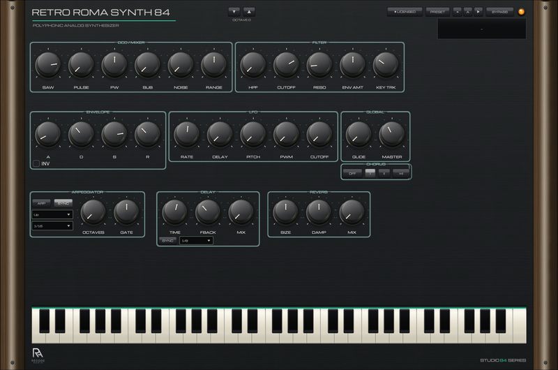 Retro Roma Synth 84